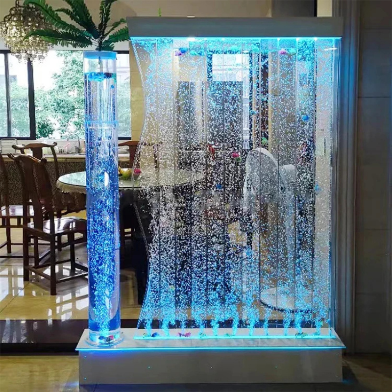 Room Divider Screen - شاشة فقاعات LED مضيئة حديثة مخصصة،