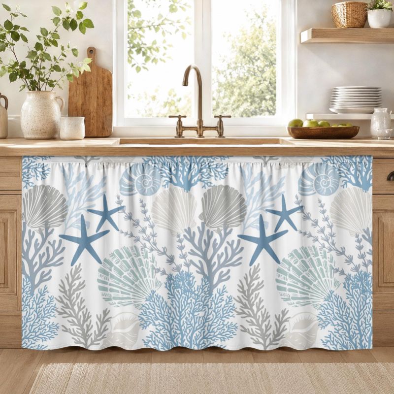 Home Decor Nautical - غطاء خزانة تحت الحوض من فيكاما