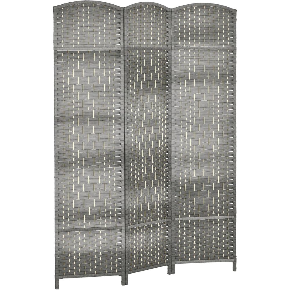 Room Divider Screen - فاصل غرفة منسوج يدويًا من البولي