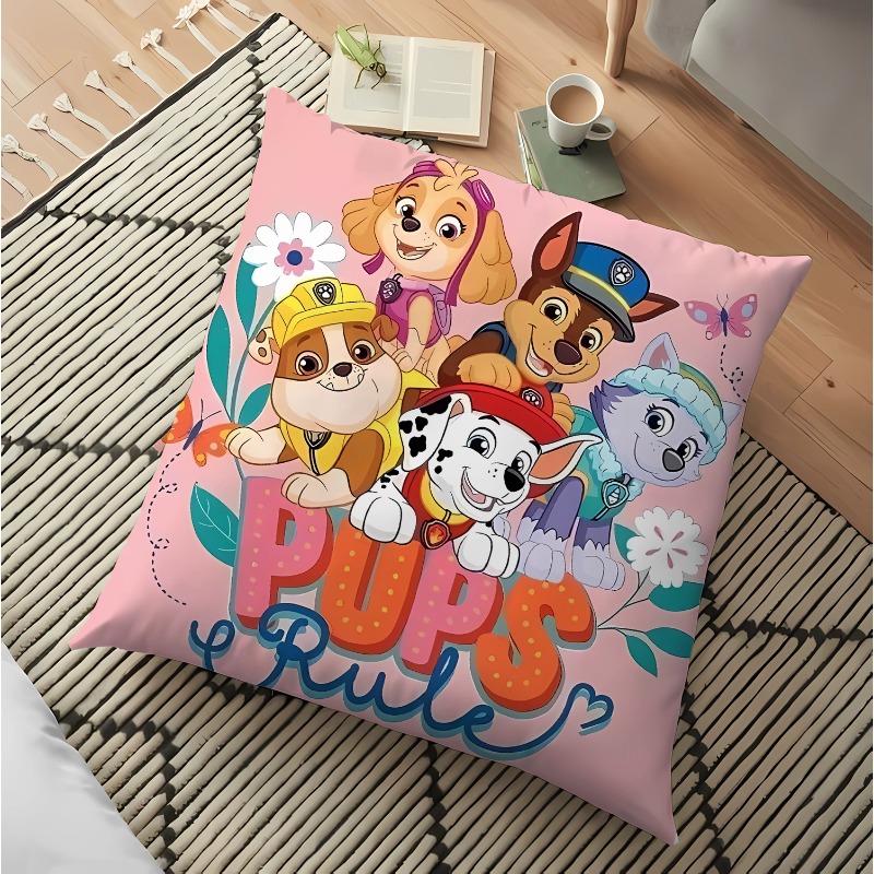 Decorative Throw Pillow - غطاء وسادة من Paw Patrols بتصميم
