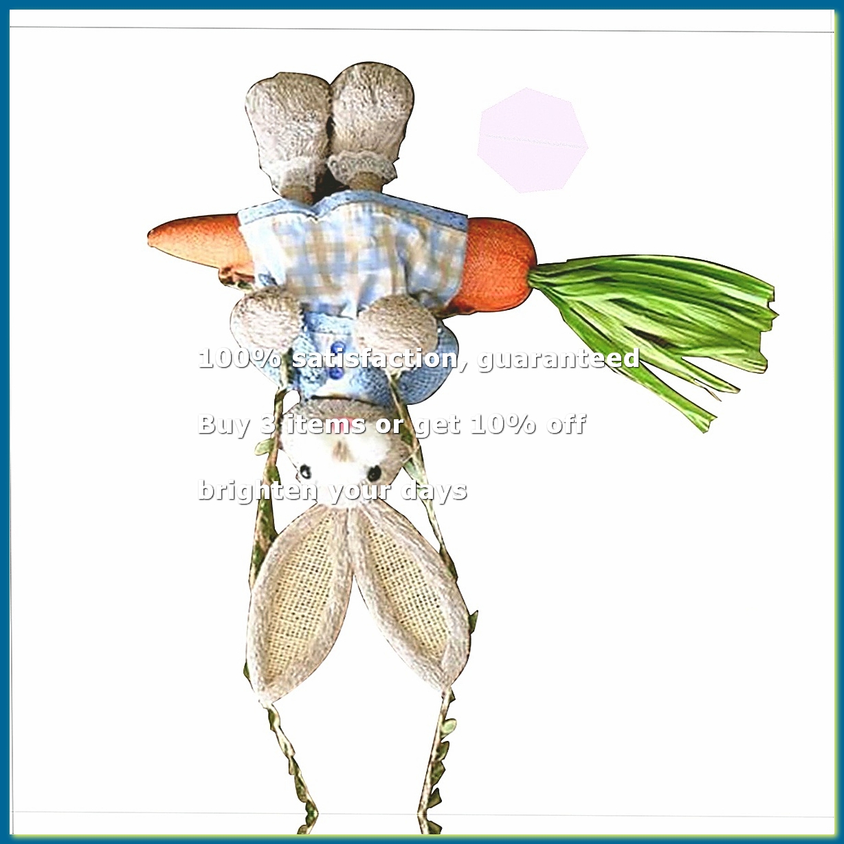 Home Decor Statue - تمثال أرنب عيد الفصح المصنوع من