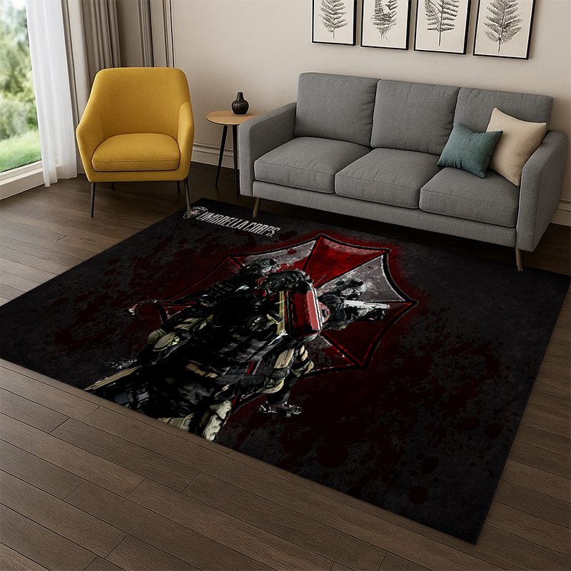 Home Decor Online Game - سجادة ثلاثية الأبعاد بتصميم شخصية ليون