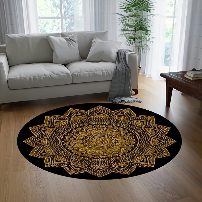 Home Decor Retail Stores - سجادة أرضية ذات نمط متماثل عتيق،