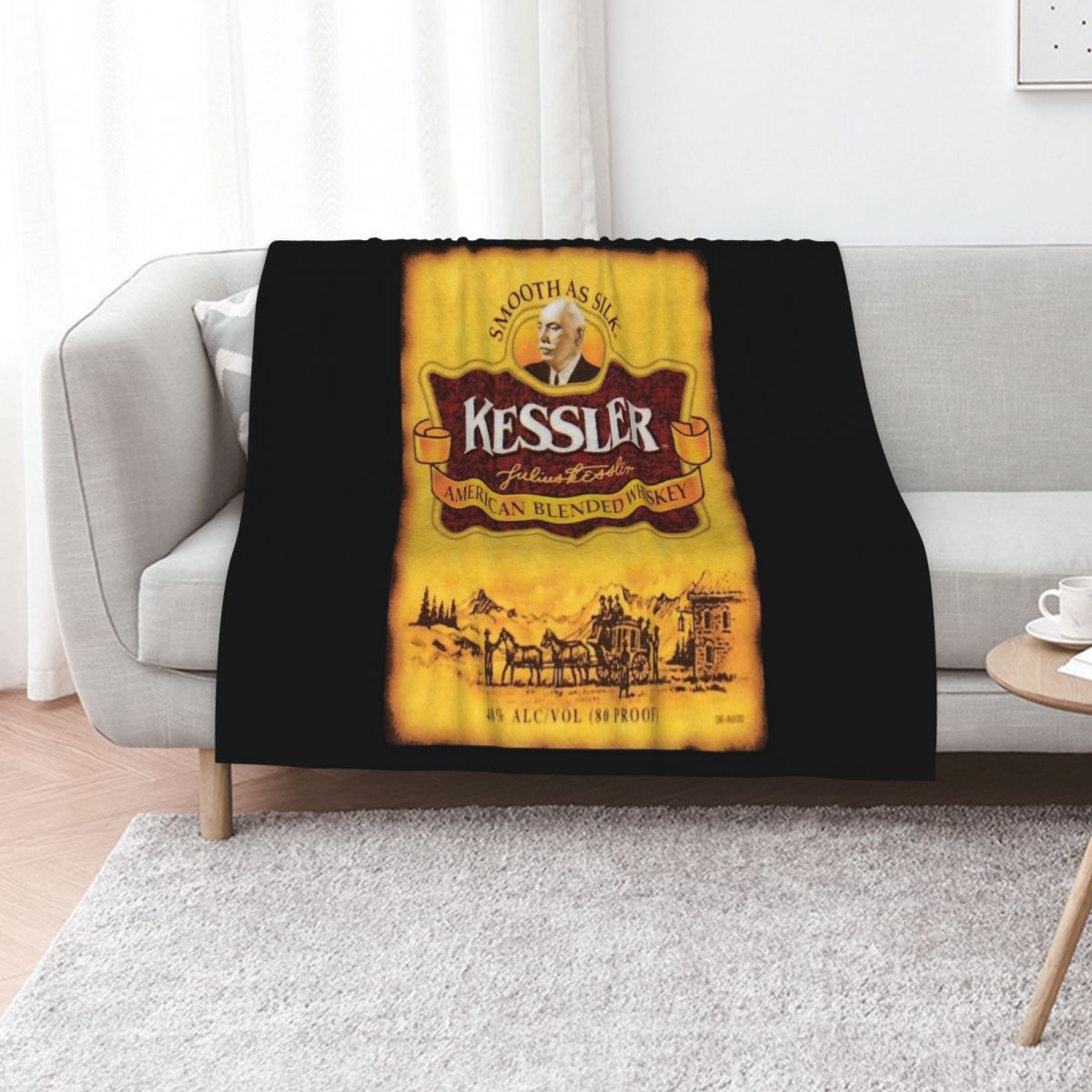 Home Decor Png - Kessler Vintage Classic T-Shirt.png بطانية أنيقة