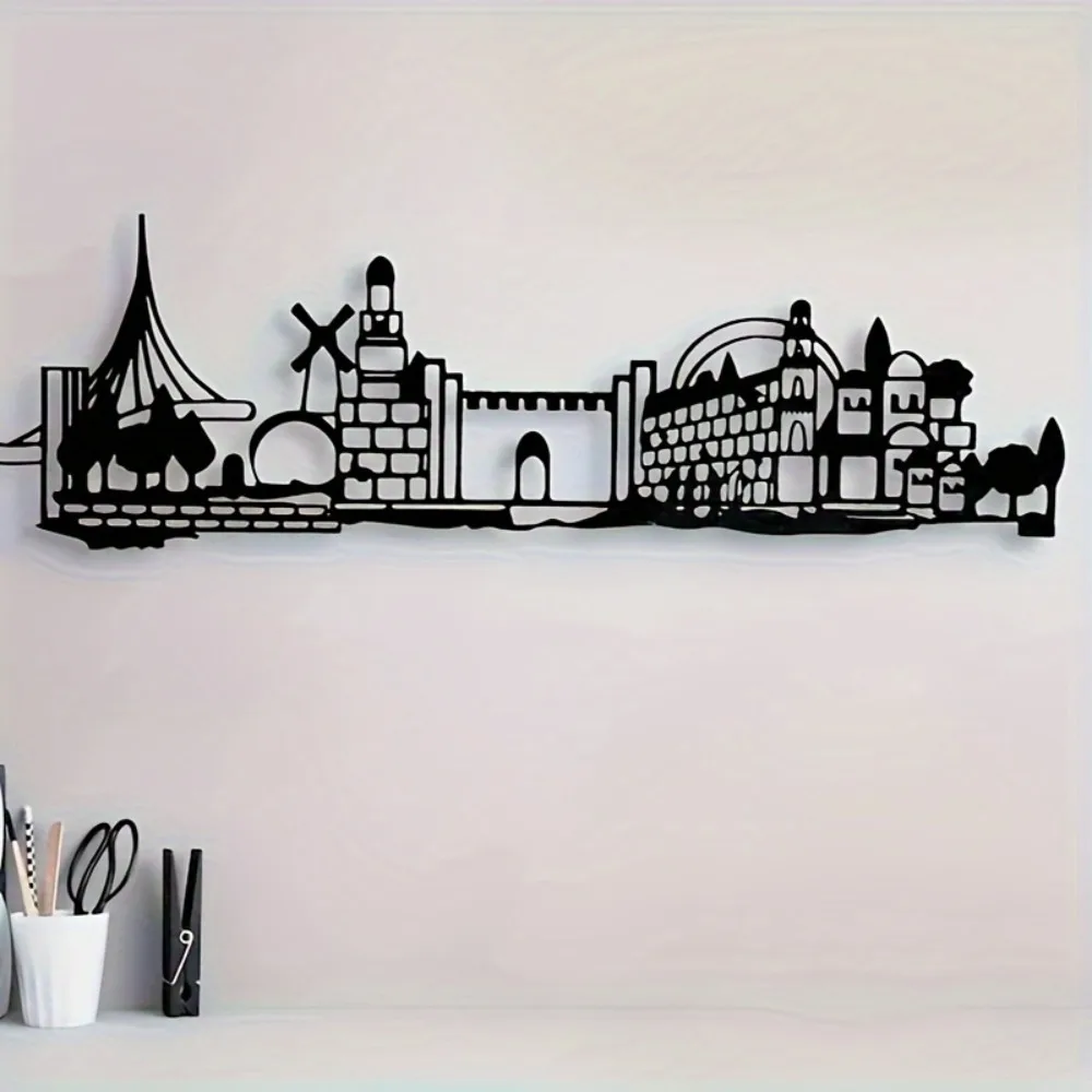 Home Decor In - لوحة جدارية معدنية من CIFBUY تصور