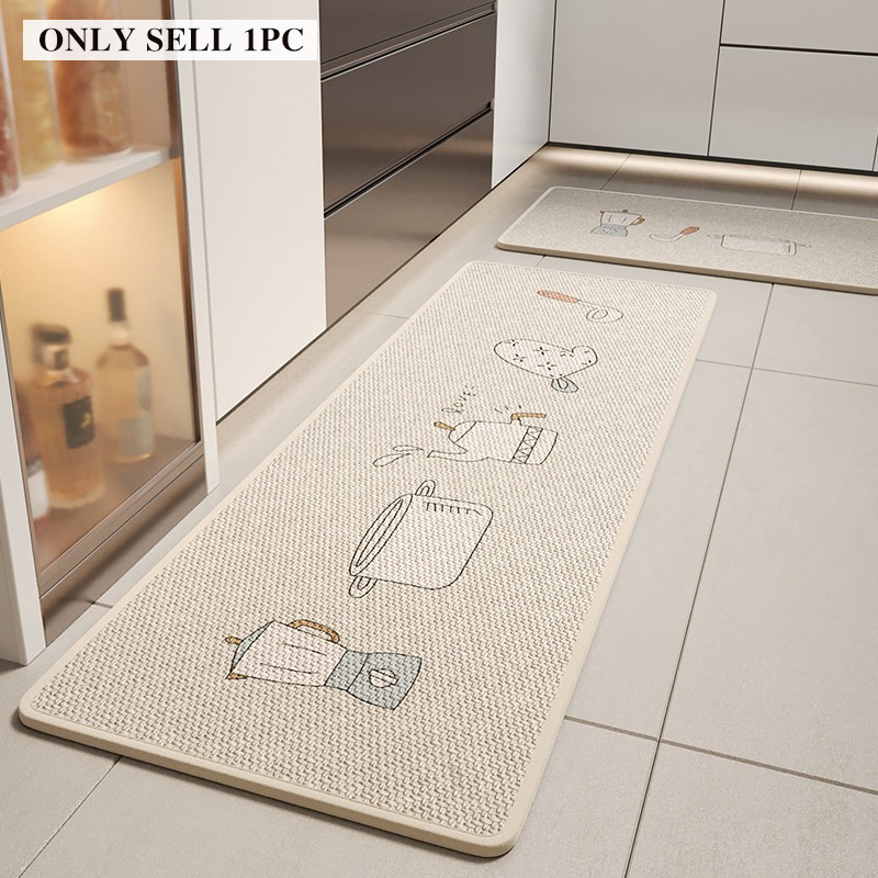 Home Decor Online Game - سجادة مطبخ مقاومة للبقع والتآكل والأوساخ،
