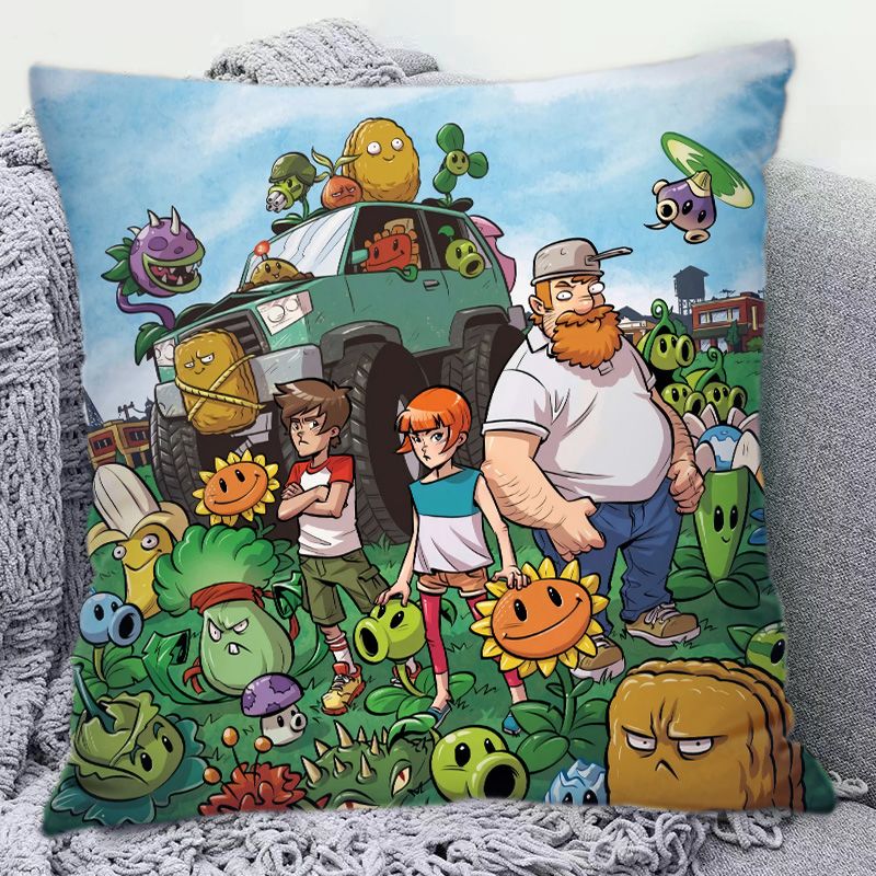 وسادة مربعة بنمط كرتوني لطيف م - مراجعة Decorative Throw Pillow وسعره