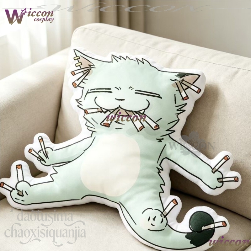 دمية نيبولاكلوك تشاينسموكر كات - مراجعة Decorative Throw Pillow وسعره