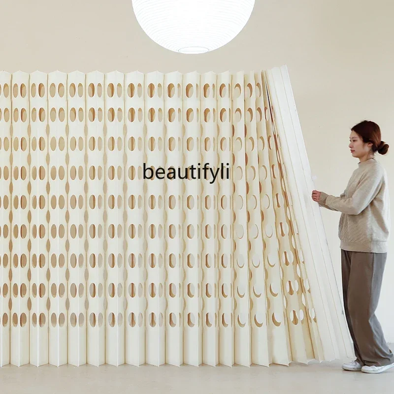 حاجز ورقي متحرك قابل للطي للمك - مراجعة Room Divider Screen وسعره