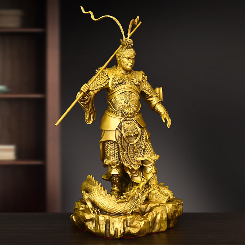 تمثال القرد النحاسي لسون ووكون - مراجعة Home Decor Statue وسعره