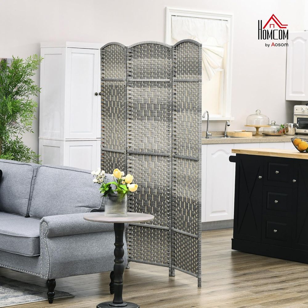 فاصل غرفة منسوج يدويًا من البو - مراجعة Room Divider Screen وسعره