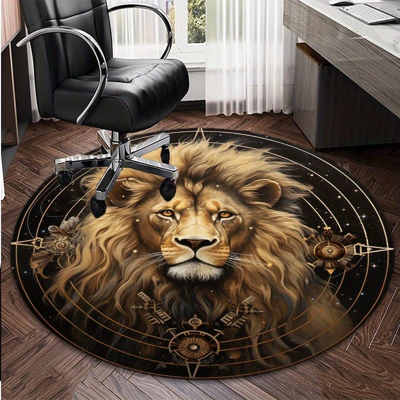 سجادة مستديرة بتصميم كائن فضائ - مراجعة Home Decor Trend 2026 وسعره