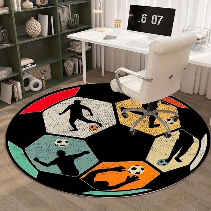 سجادة مستديرة بتصميم كائن فضائ - مراجعة Home Decor Trend 2026 وسعره