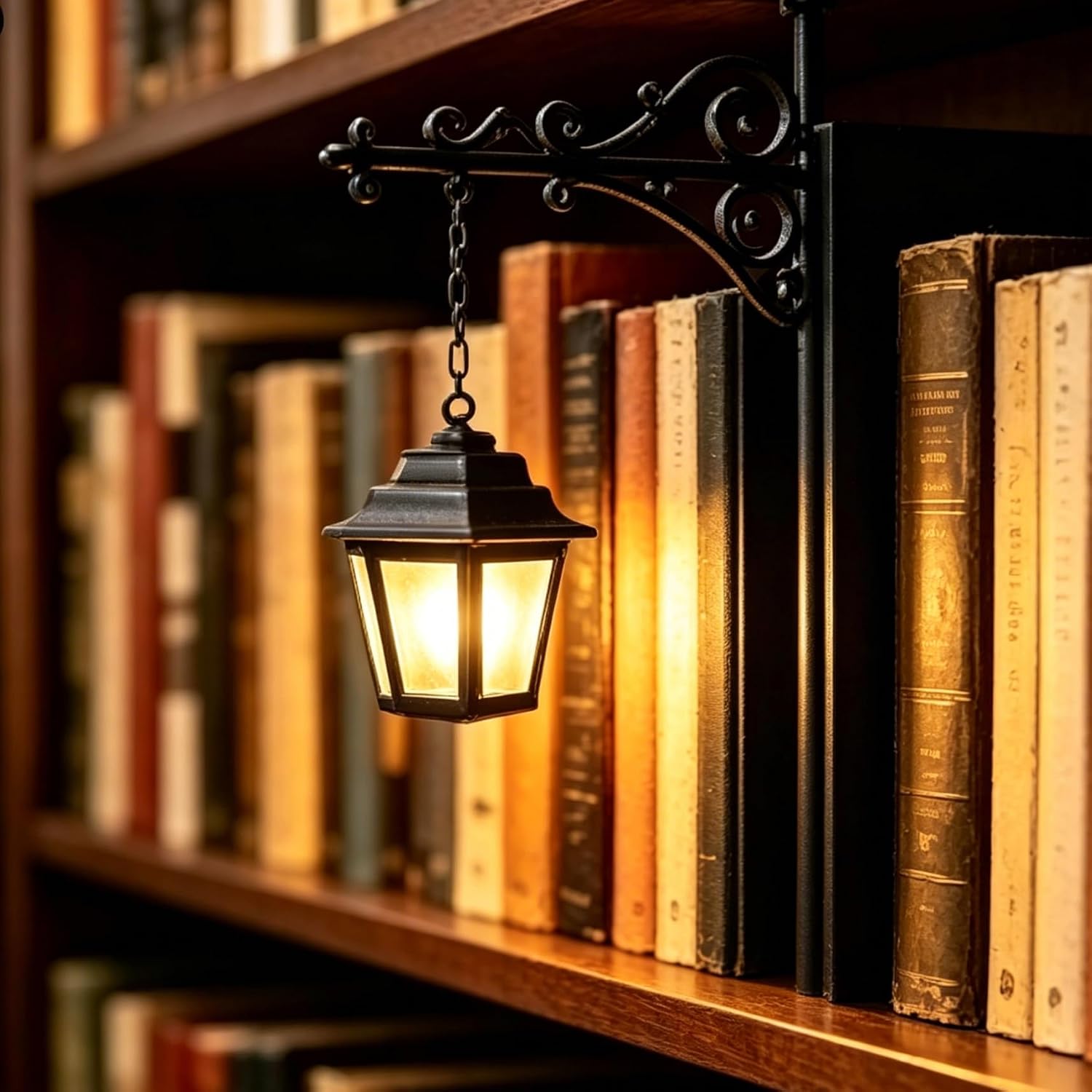 مصباح رف الكتب، فانوس المكتبة، - مراجعة Home Decor Light وسعره