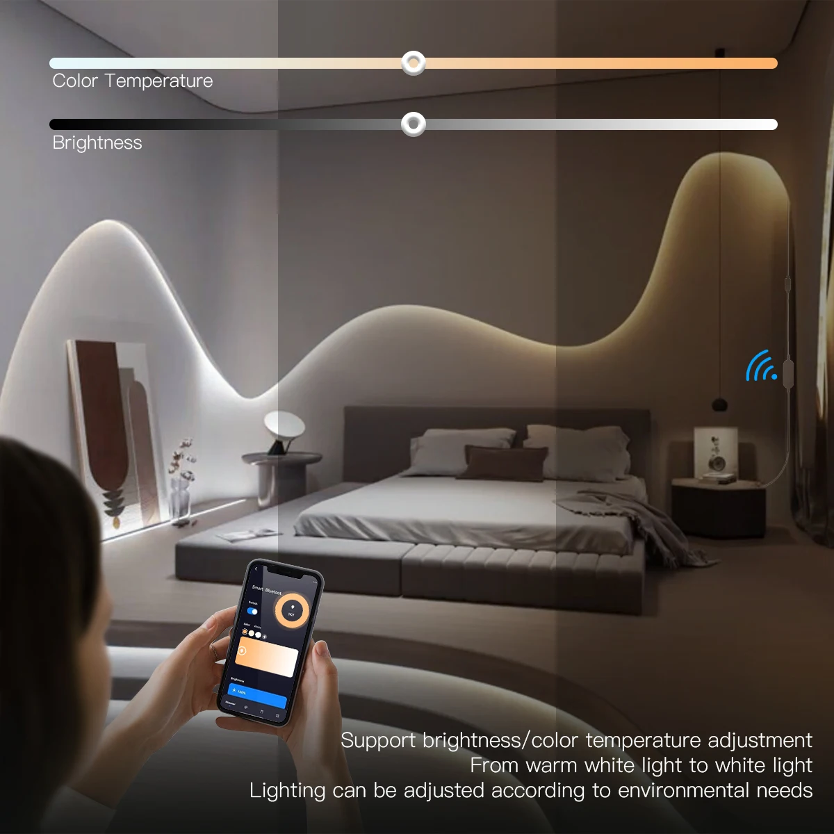 مصباح LED ذكي للتحكم الصوتي بت - مراجعة Home Decor App وسعره