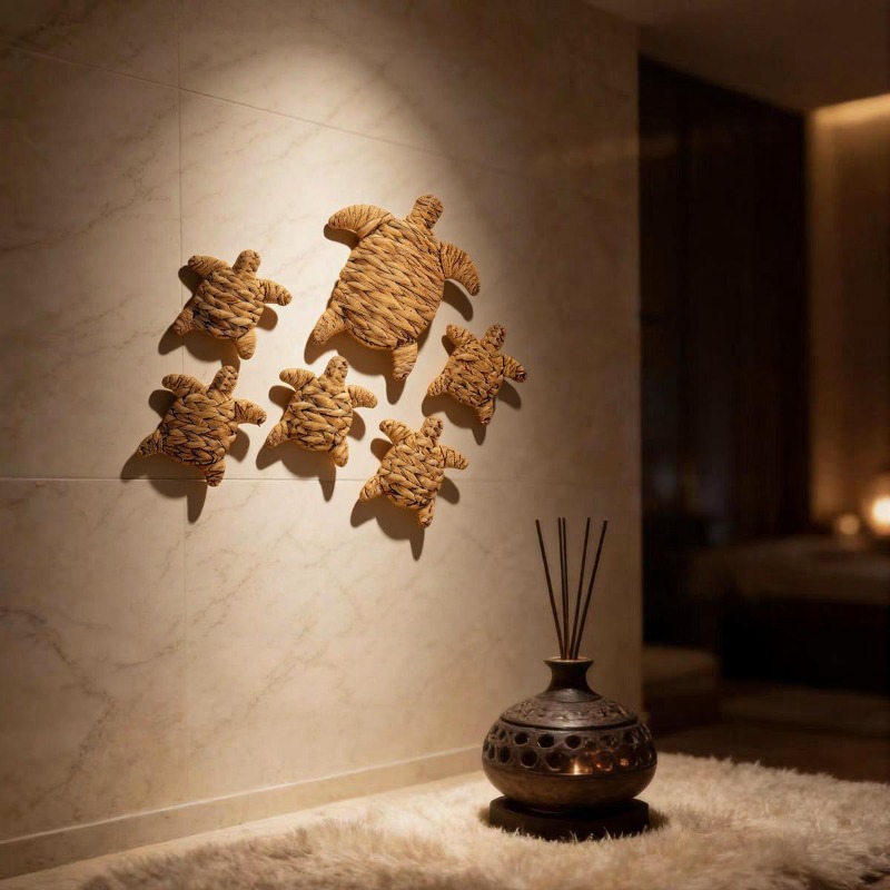 ديكور جداري على شكل سلحفاة بحر - مراجعة Home Decor Nautical وسعره