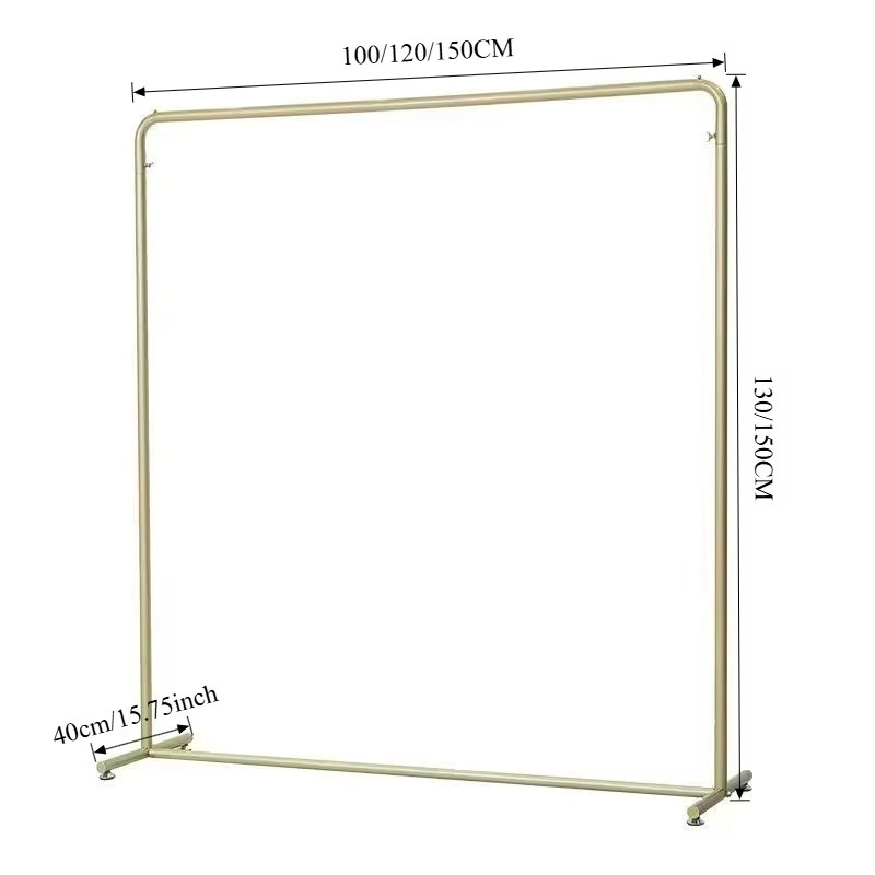 رف ملابس ذهبي فاخر رف عرض ملاب - مراجعة Home Decor Retail Stores وسعره
