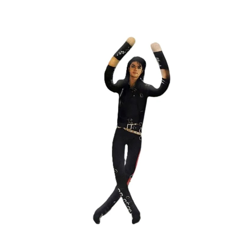 دمية مايكل جاكسون المحشوة ذات  - مراجعة Home Decor Statue وسعره