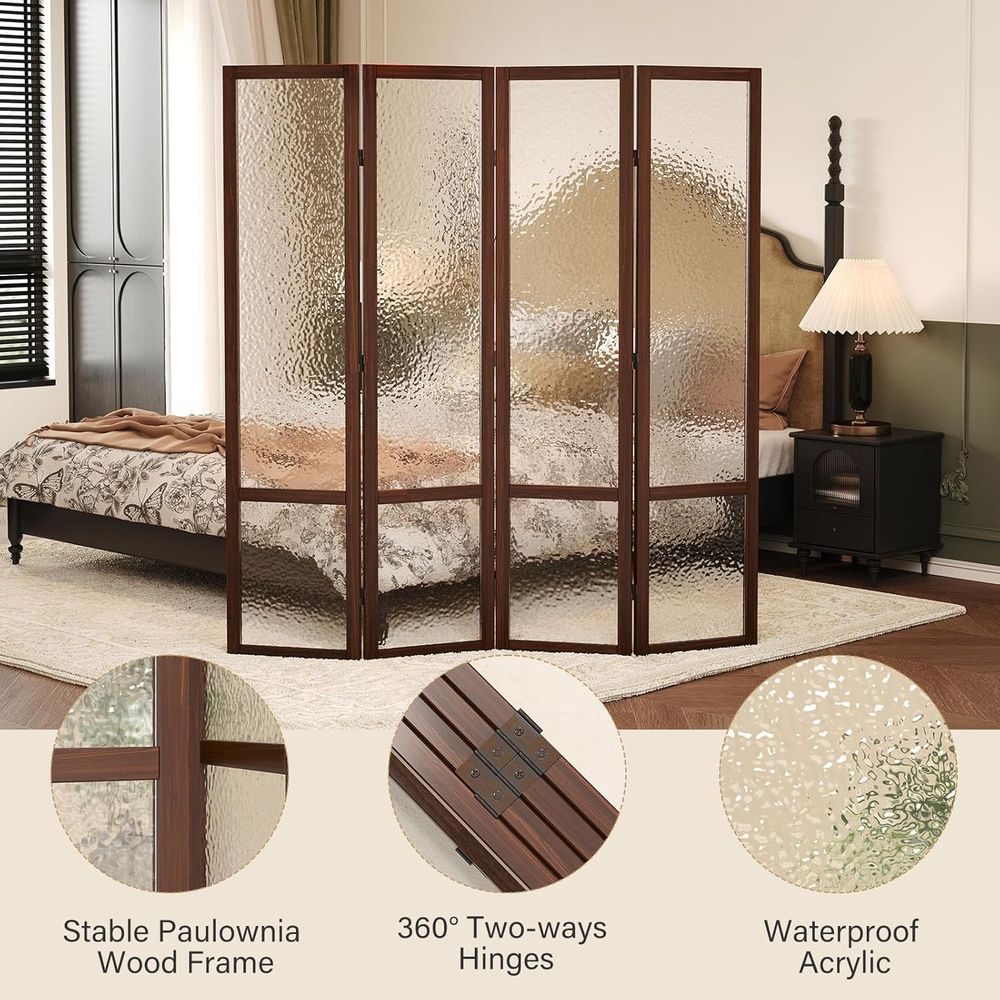 فاصل غرفة أكريليك قابل للطي بأ - مراجعة Room Divider Screen وسعره
