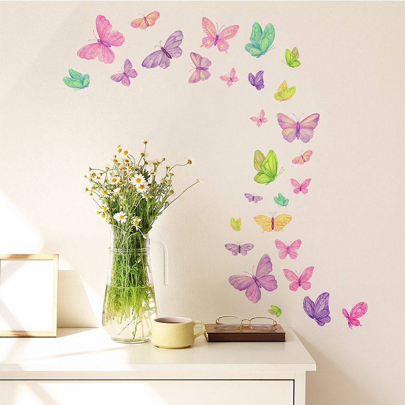 ملصقات حائط على شكل فراشة روما - مراجعة Home Decor Indonesia وسعره