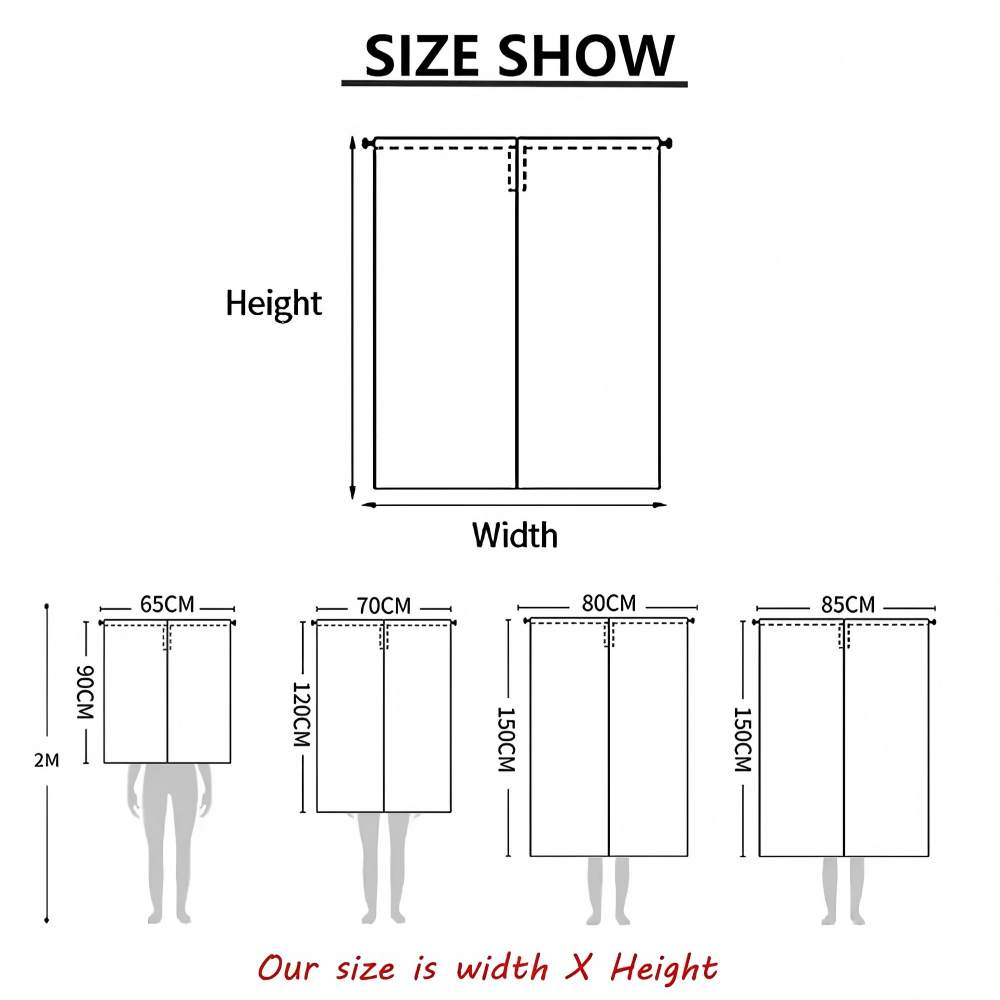 ستارة باب مخصصة بطباعة الشعار  - مراجعة Room Divider Screen وسعره