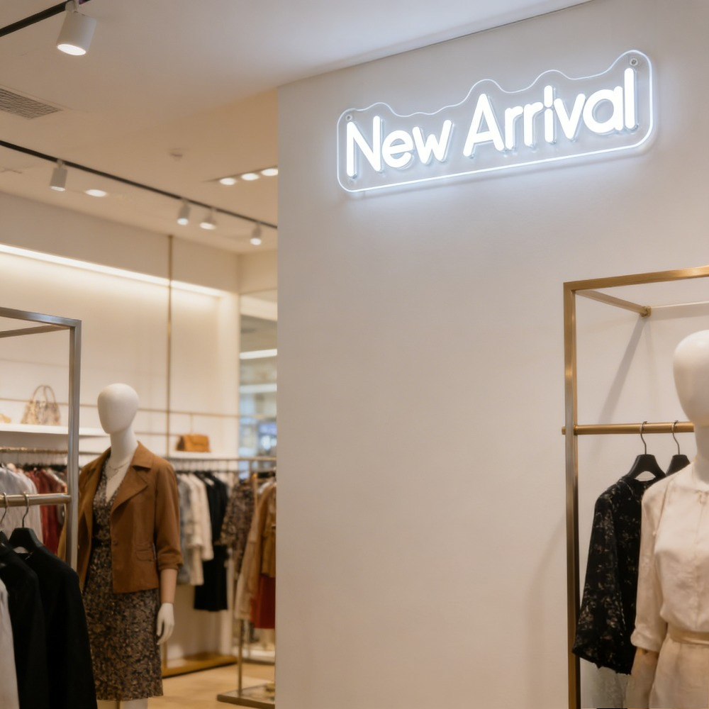 لافتة نيون LED جديدة للمتاجر و - مراجعة Home Decor Retail Stores وسعره