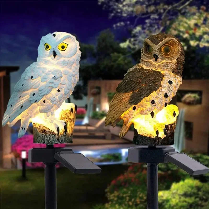 تمثال بومة يعمل بالطاقة الشمسي - مراجعة Home Decor Unique وسعره