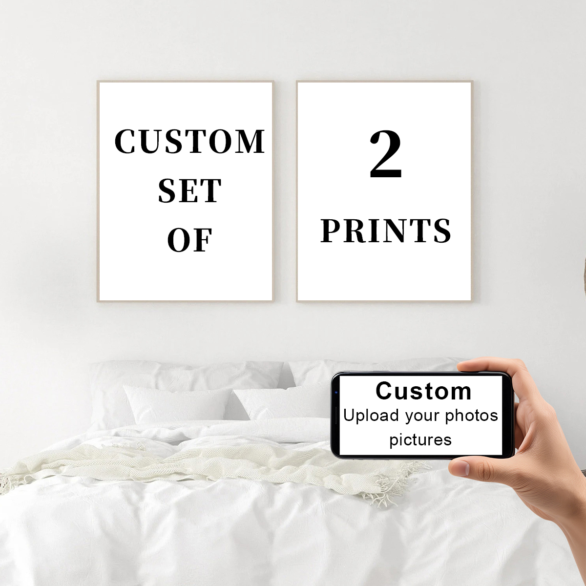 قطعتان/مجموعة من لوحات قماشية  - مراجعة Home Decor Wall Pictures وسعره
