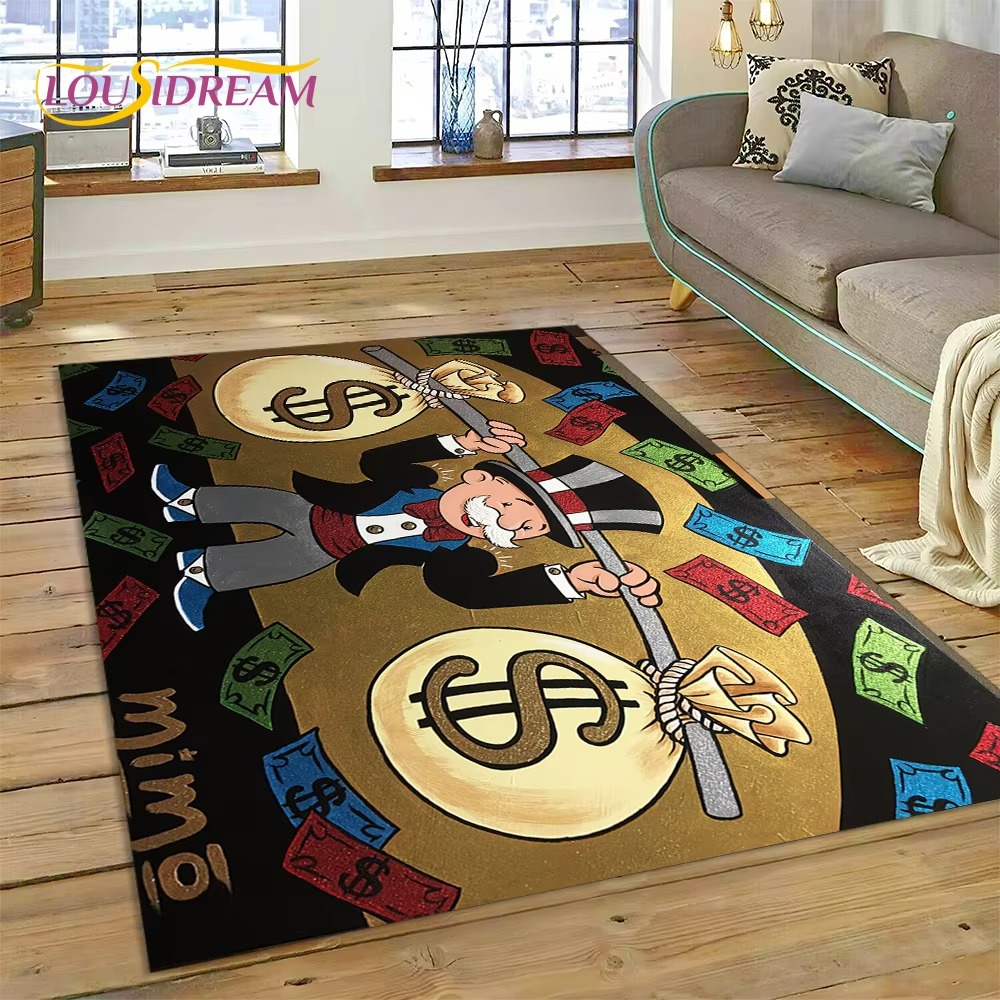 سجادة على شكل عملات الدولار من - مراجعة Home Decor Online Game وسعره