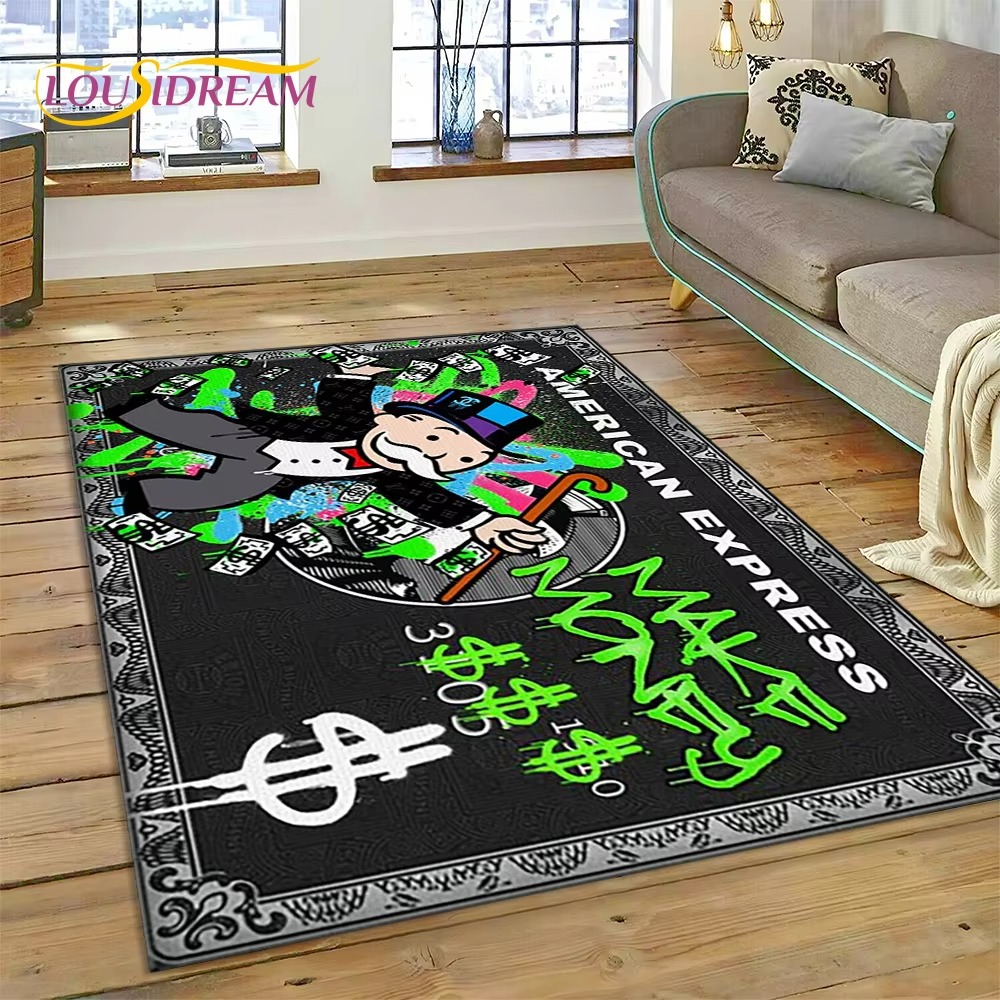 سجادة على شكل عملات الدولار من - مراجعة Home Decor Online Game وسعره