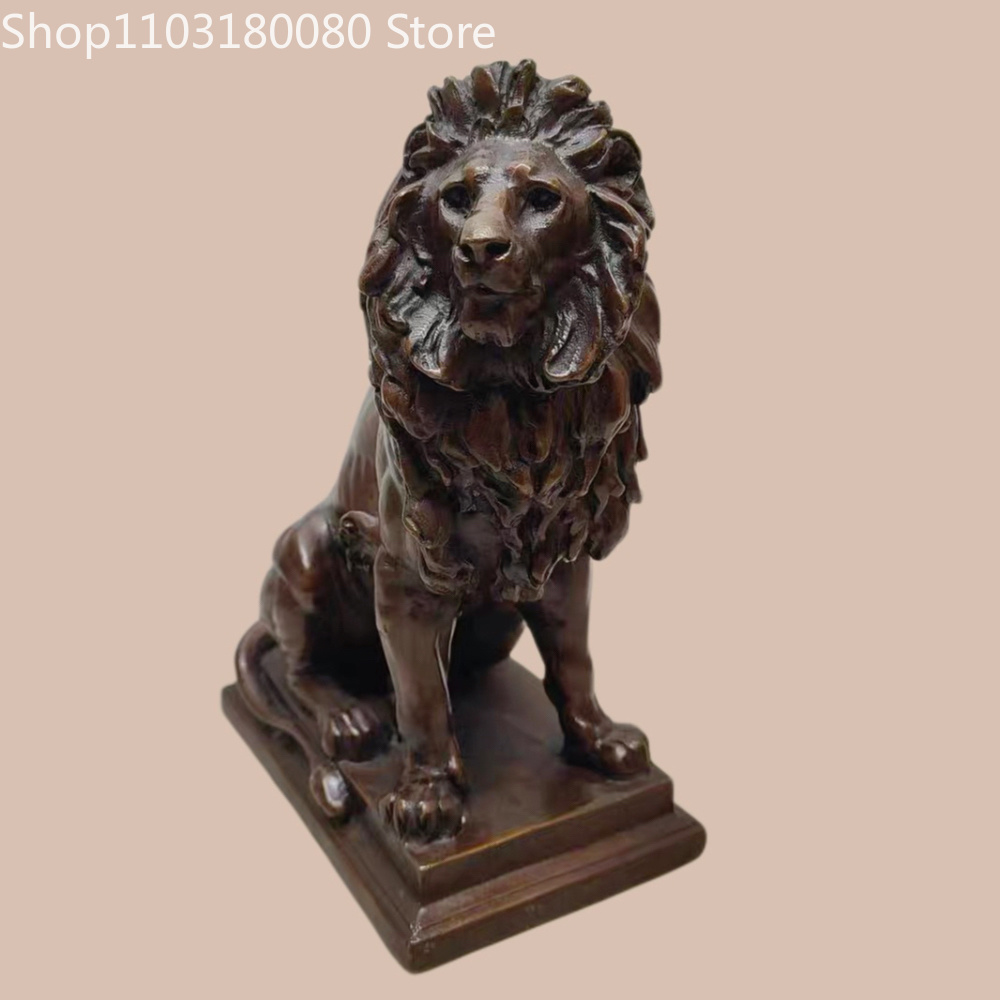 تمثال أسد يهوذا النحاسي بتصميم - مراجعة Home Decor Statue وسعره