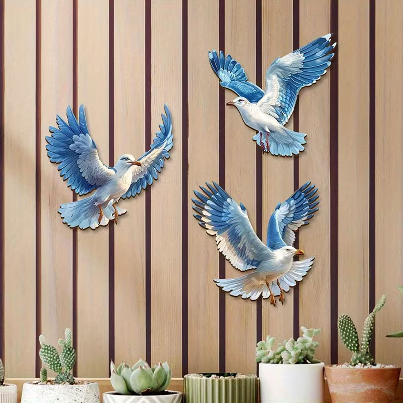 3 قطع ديكور جداري خشبي على شكل - مراجعة Home Decor Nautical وسعره