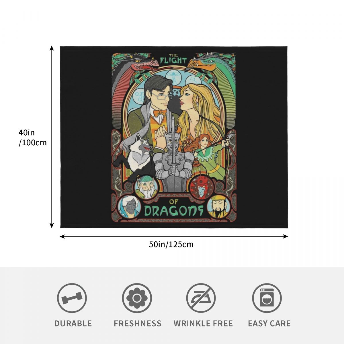 تي شيرت Flight of Dragons Esse - مراجعة Home Decor Png وسعره