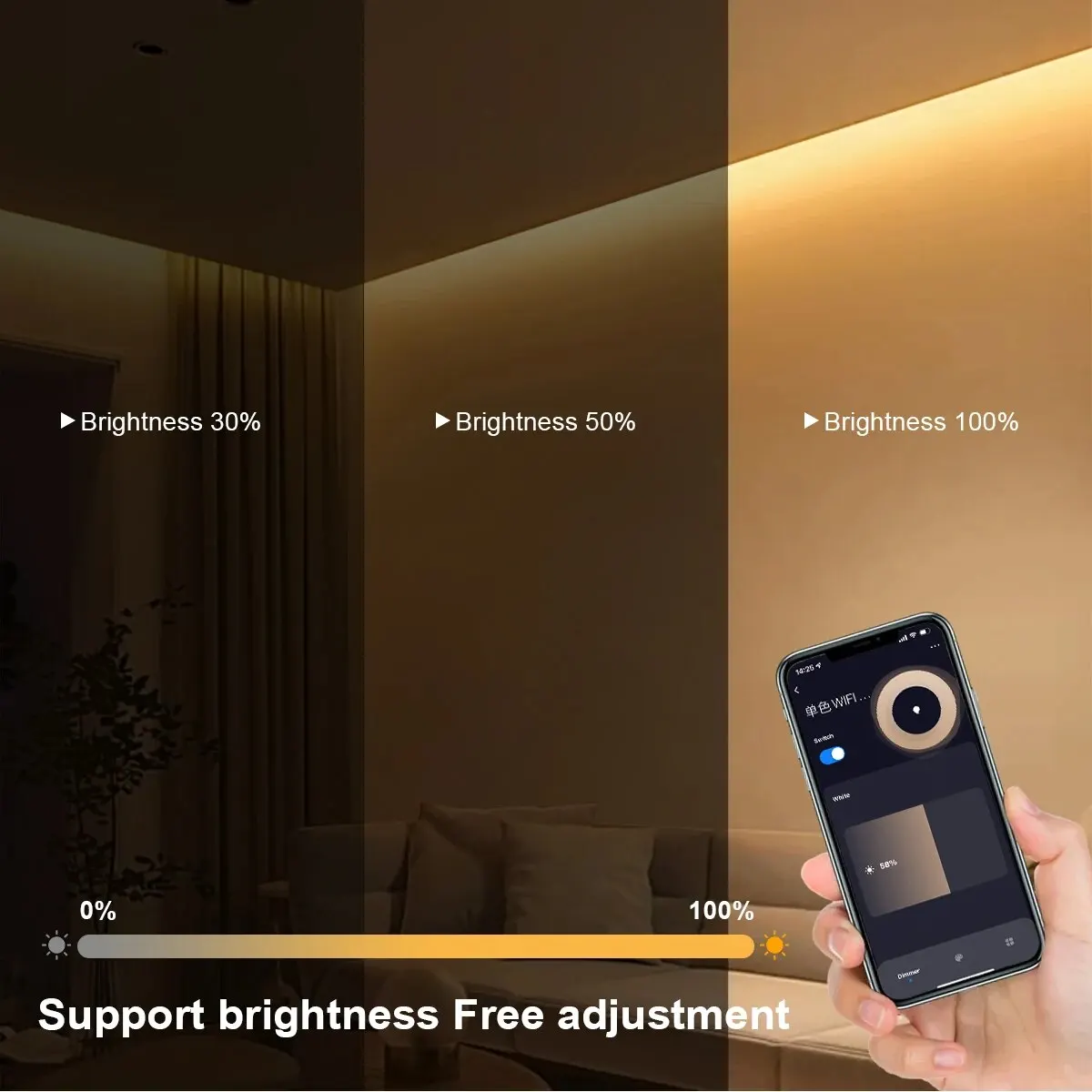 شريط إضاءة LED ذكي من Tuya، تح - مراجعة Home Decor App وسعره