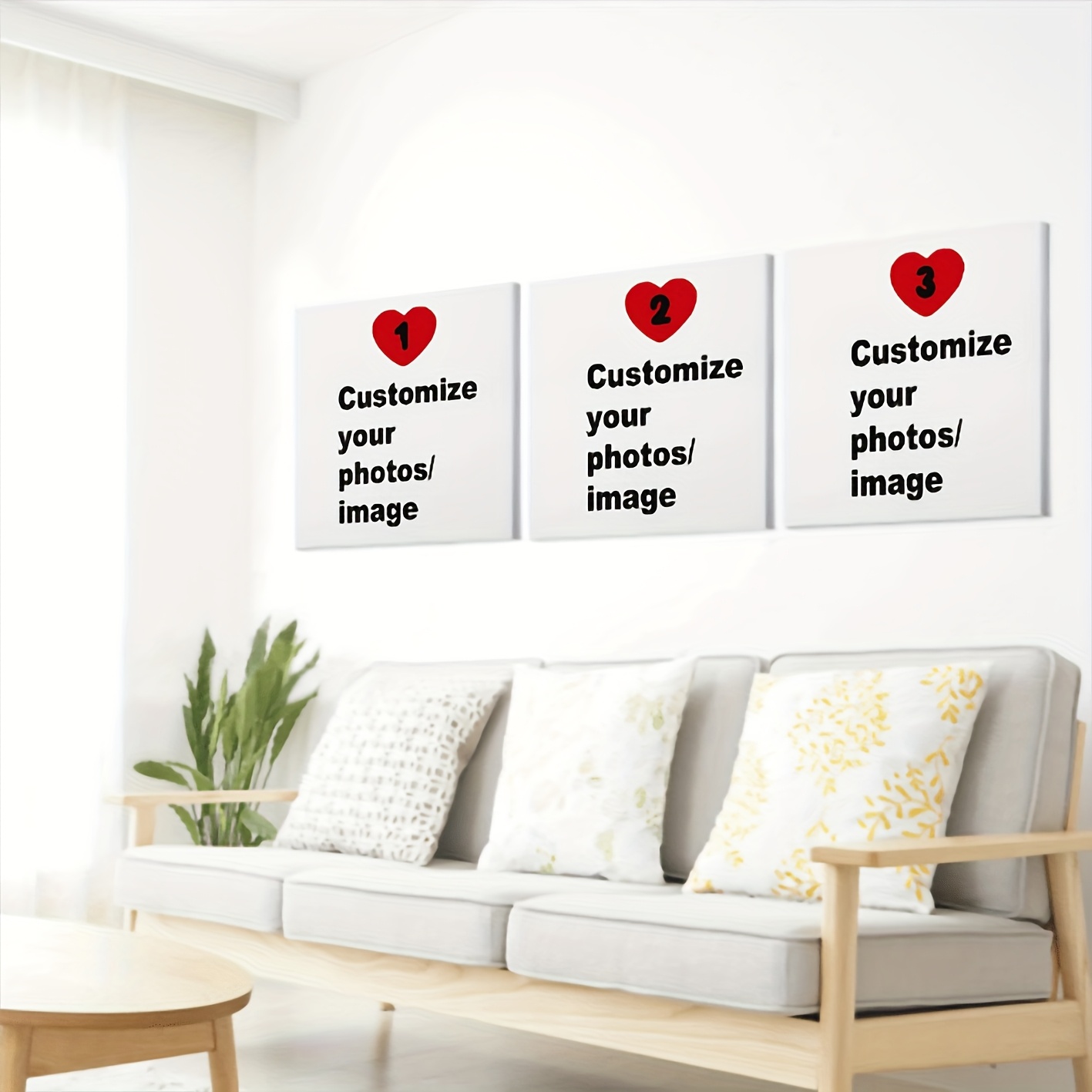 3 قطعة/المجموعة مخصص مربع قماش - مراجعة Home Decor Wall Pictures وسعره