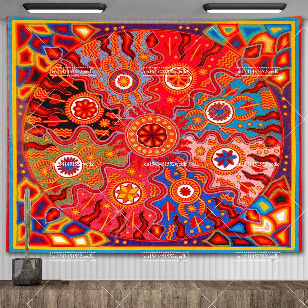 نسيج الجدار الشنق لوحات العرقي - مراجعة Home Decor Indonesia وسعره
