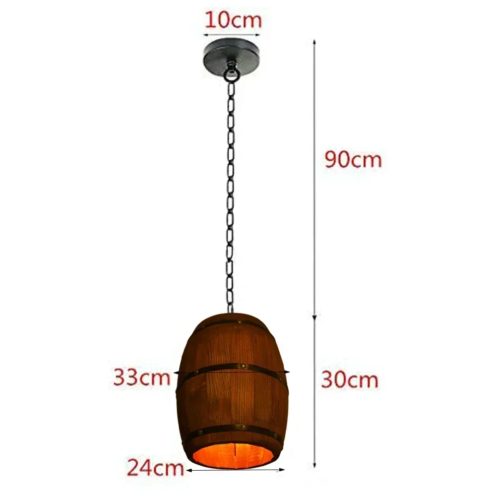 مصباح ريفي عتيق، ثريا خشبية مع - مراجعة Home Decor Rustic وسعره