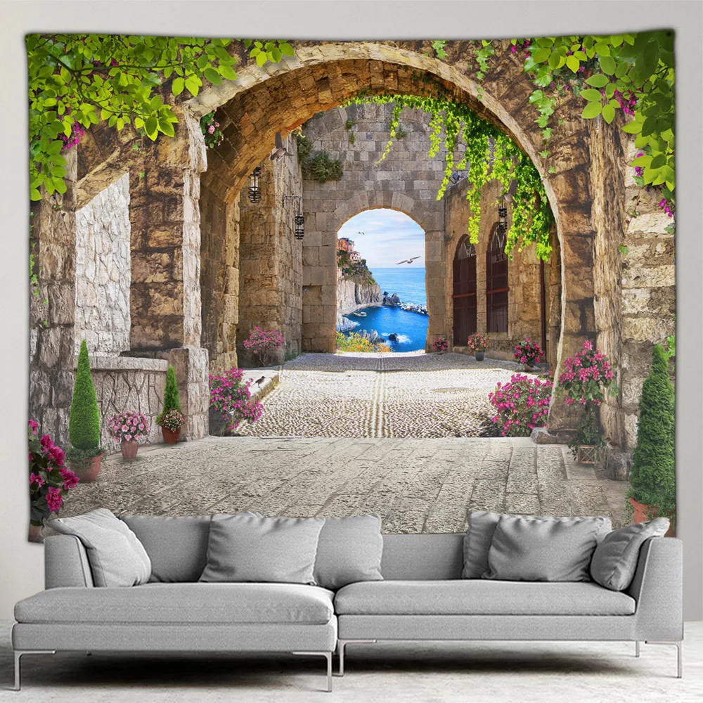 ملصق حديقة خارجي ، منظر طبيعي  - مراجعة Home Decor Indonesia وسعره