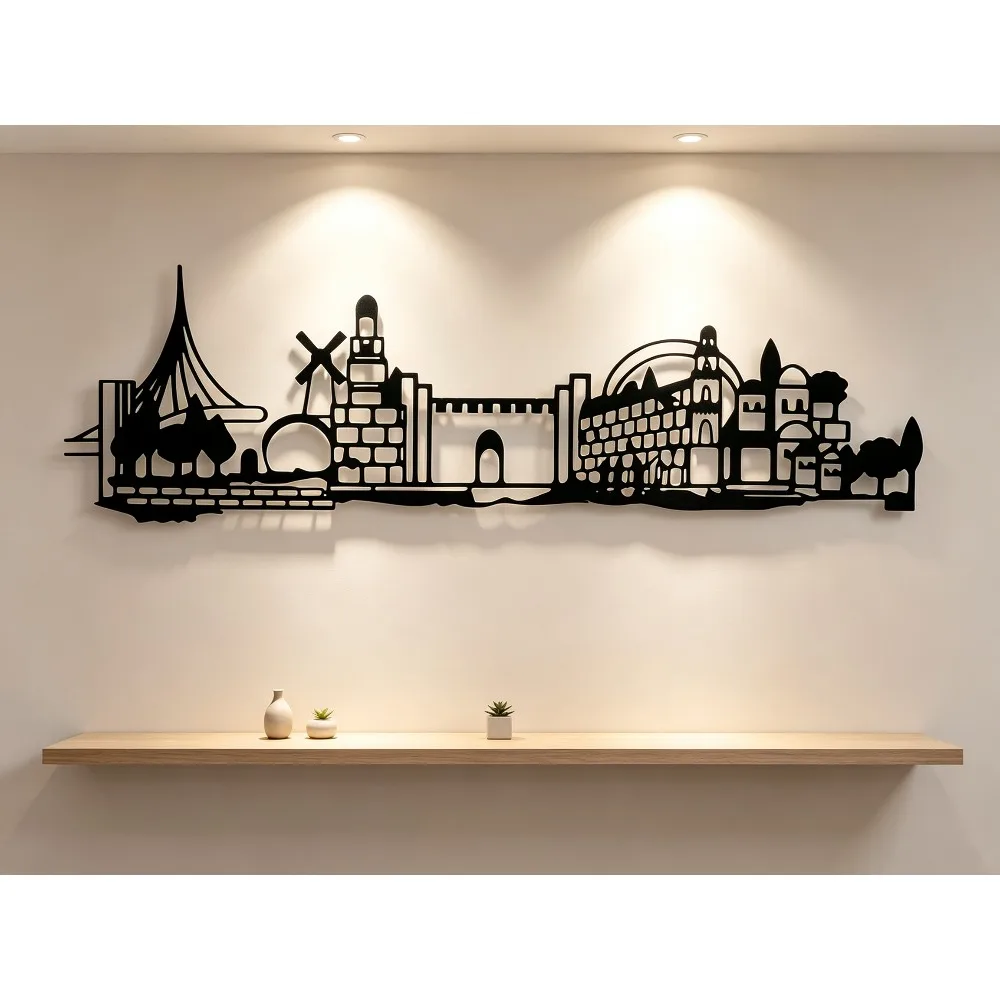 لوحة جدارية معدنية من CIFBUY ت - مراجعة Home Decor In وسعره