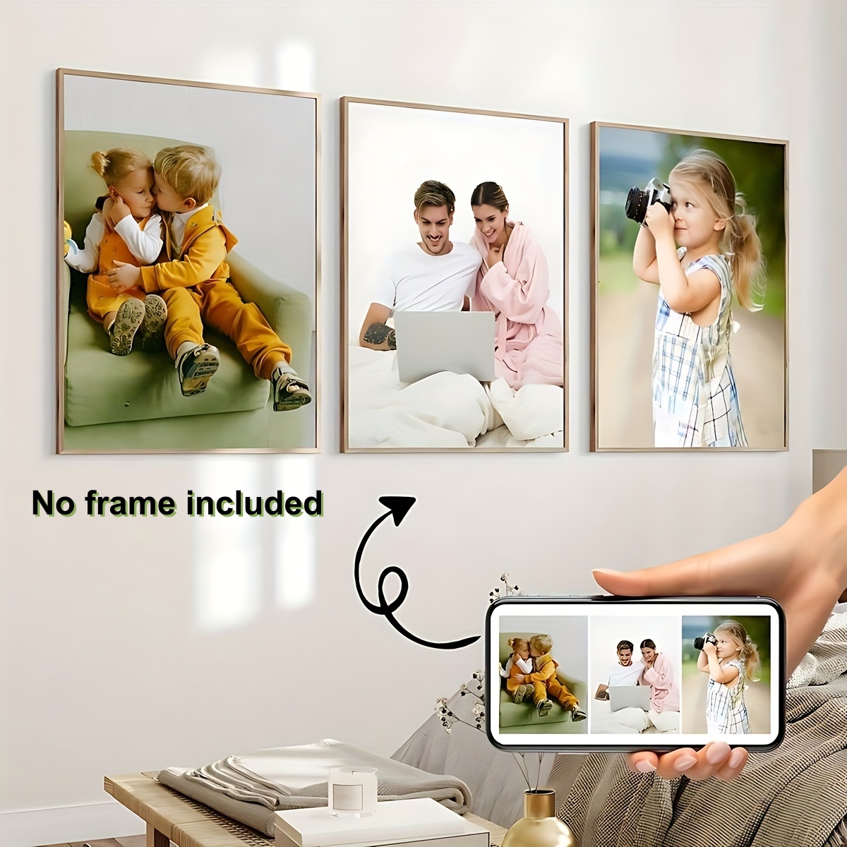 قم بتخصيص أي 3 صور تريدها هدية - مراجعة Home Decor Wall Pictures وسعره