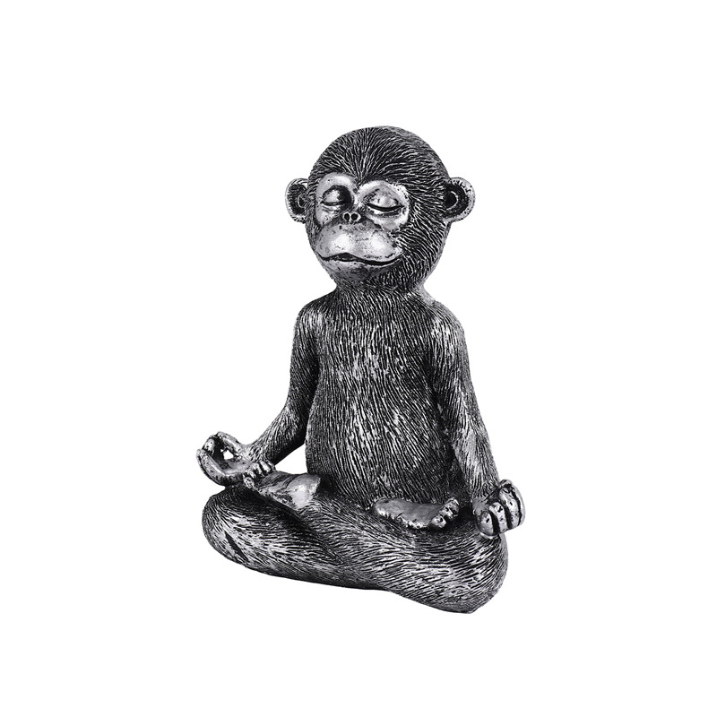 التأمل قرد تمثال الراتنج اليوغ - مراجعة Home Decor Statue وسعره