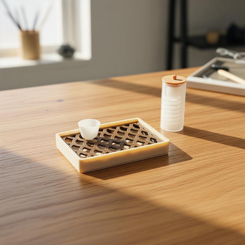 طقم صينية شاي مصغرة لبيت الدمى - مراجعة Home Decor Retailers وسعره