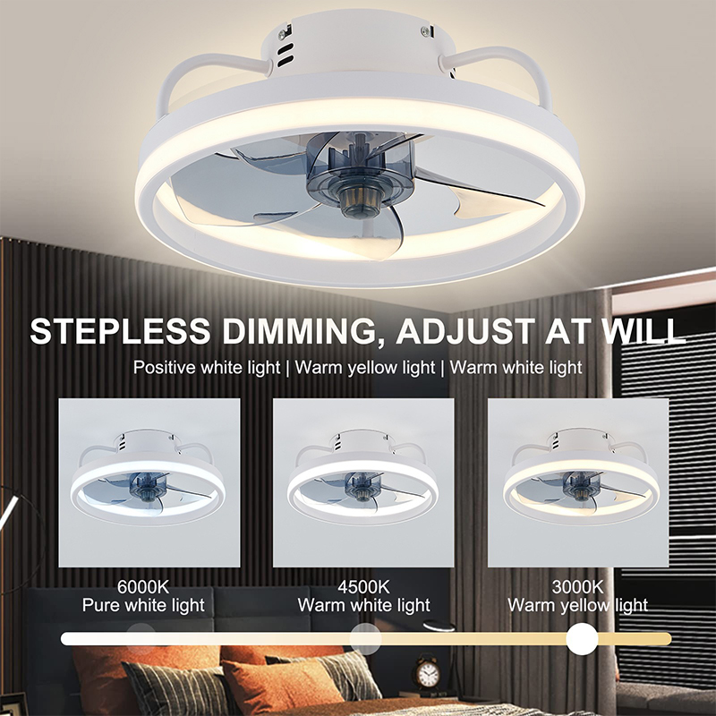 مروحة سقف بإضاءة LED مع تحكم ع - مراجعة Home Decor App وسعره