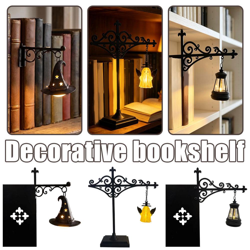 مصباح رف كتب بتصميم قوطي عتيق، - مراجعة Home Decor Light وسعره